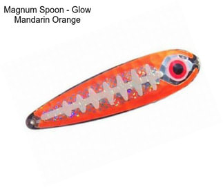 Magnum Spoon - Glow Mandarin Orange