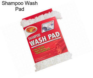 Shampoo Wash Pad