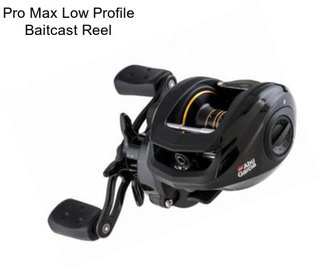 Pro Max Low Profile Baitcast Reel