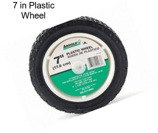 7 in Plastic Wheel