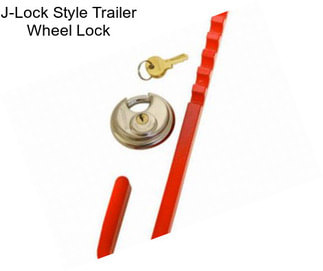J-Lock Style Trailer Wheel Lock