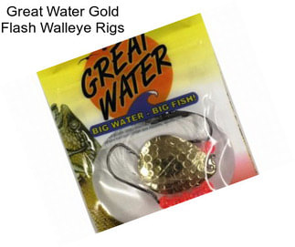 Great Water Gold Flash Walleye Rigs
