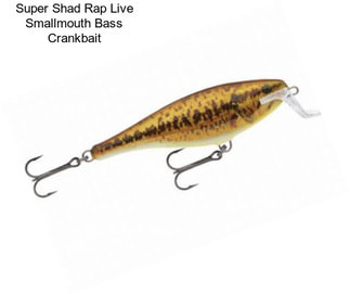 Super Shad Rap Live Smallmouth Bass Crankbait