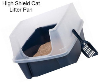 High Shield Cat Litter Pan