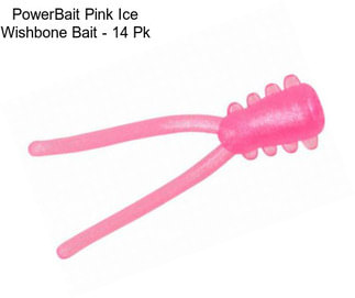 PowerBait Pink Ice Wishbone Bait - 14 Pk