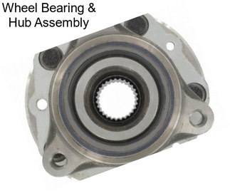 Wheel Bearing & Hub Assembly