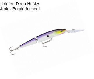 Jointed Deep Husky Jerk - Purpledescent