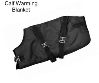 Calf Warming Blanket