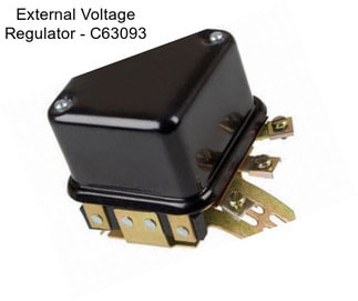 External Voltage Regulator - C63093