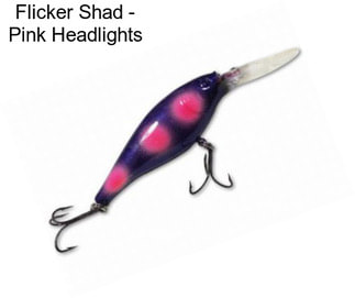 Flicker Shad - Pink Headlights