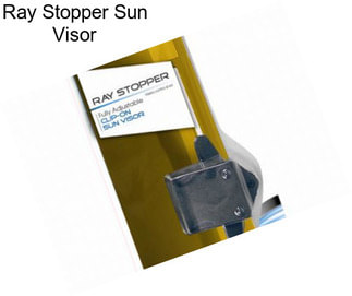 Ray Stopper Sun Visor