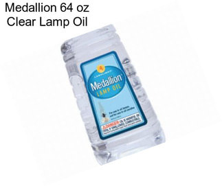 Medallion 64 oz Clear Lamp Oil