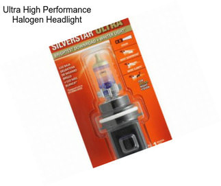 Ultra High Performance Halogen Headlight