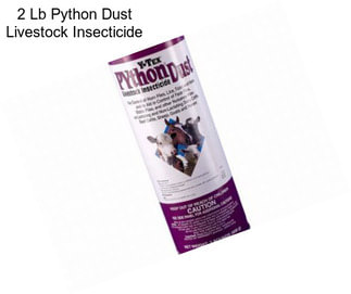 2 Lb Python Dust Livestock Insecticide