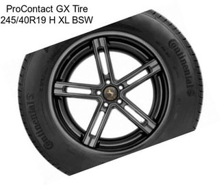 ProContact GX Tire 245/40R19 H XL BSW