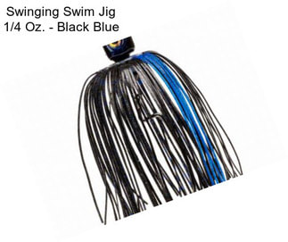 Swinging Swim Jig 1/4 Oz. - Black Blue