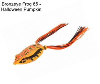 Bronzeye Frog 65 - Halloween Pumpkin