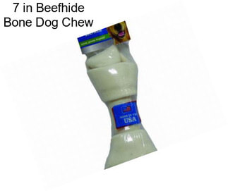 7 in Beefhide Bone Dog Chew