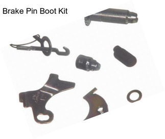 Brake Pin Boot Kit
