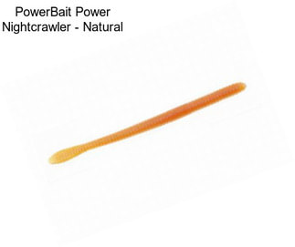 PowerBait Power Nightcrawler - Natural