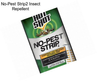 No-Pest Strip2 Insect Repellent