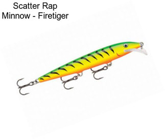 Scatter Rap Minnow - Firetiger