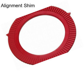 Alignment Shim