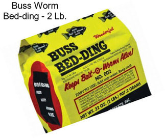 Buss Worm Bed-ding - 2 Lb.