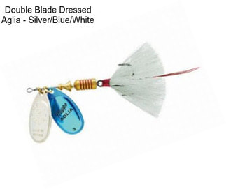 Double Blade Dressed Aglia - Silver/Blue/White