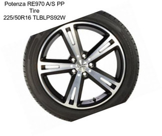 Potenza RE970 A/S PP Tire 225/50R16 TLBLPS92W