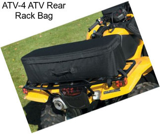 ATV-4 ATV Rear Rack Bag