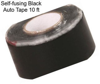 Self-fusing Black Auto Tape 10 ft