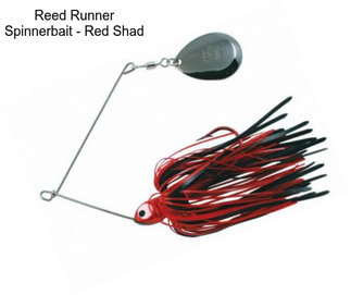 Reed Runner Spinnerbait - Red Shad