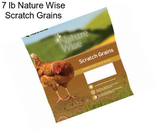 7 lb Nature Wise Scratch Grains