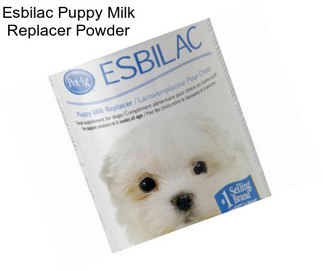 Esbilac Puppy Milk Replacer Powder