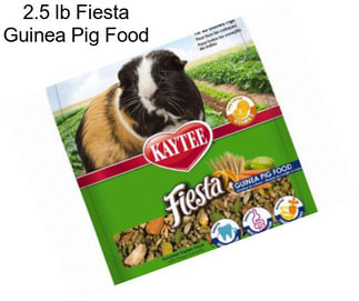 2.5 lb Fiesta Guinea Pig Food