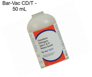 Bar-Vac CD/T - 50 mL