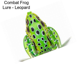 Combat Frog Lure - Leopard