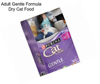 Adult Gentle Formula Dry Cat Food