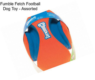 Fumble Fetch Football Dog Toy - Assorted