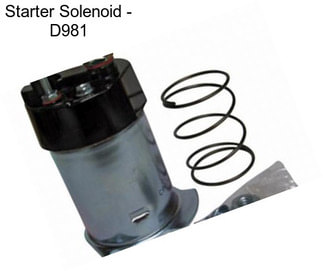 Starter Solenoid - D981