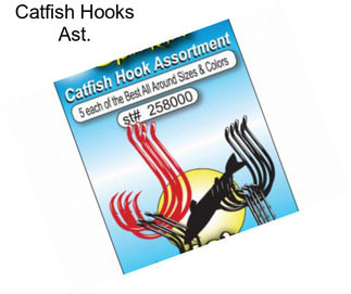 Catfish Hooks Ast.