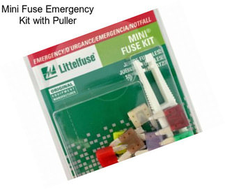 Mini Fuse Emergency Kit with Puller