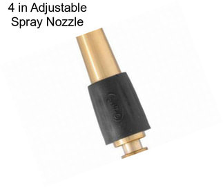 4 in Adjustable Spray Nozzle