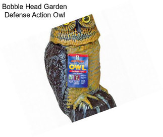 Bobble Head Garden Defense Action Owl