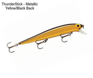 ThunderStick - Metallic Yellow/Black Back