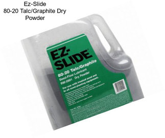 Ez-Slide 80-20 Talc/Graphite Dry Powder