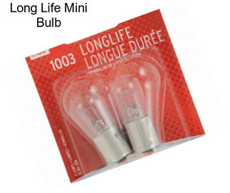 Long Life Mini Bulb