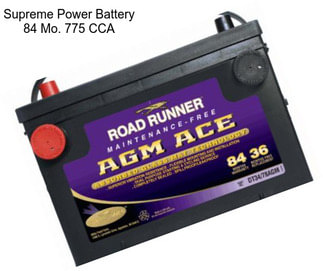 Supreme Power Battery 84 Mo. 775 CCA