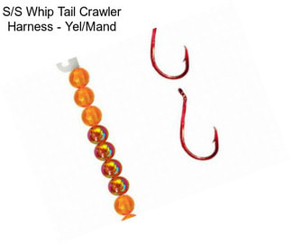 S/S Whip Tail Crawler Harness - Yel/Mand